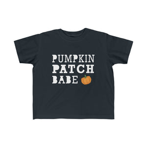 Pumpkin Patch Babe - Kid's Fine Jersey Tee