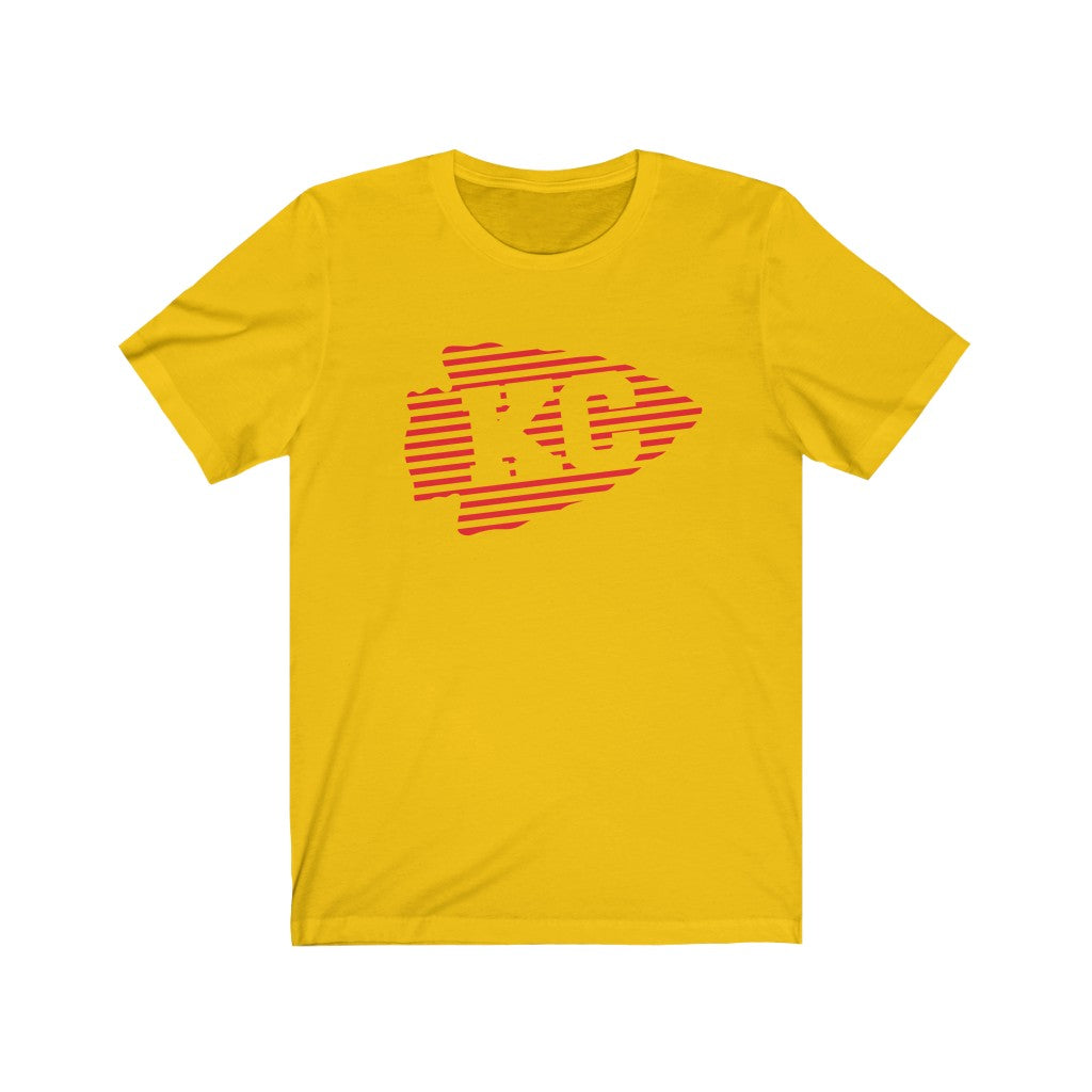 KC Arrowhead - Unisex Jersey Short Sleeve Tee