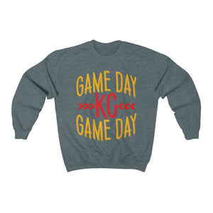 Game Day Crew KC - Unisex Heavy Blend™ Crewneck Sweatshirt