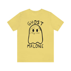 Ghost Malone - Unisex Jersey Short Sleeve Tee