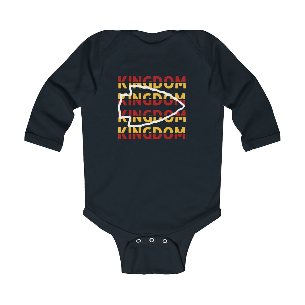 Infant Long Sleeve Bodysuit - Kingdom