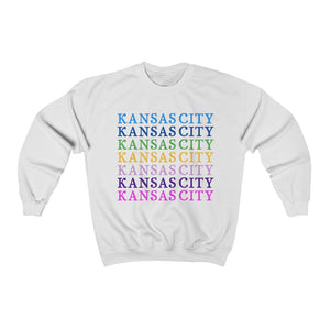 Kansas City Multi Color- Unisex Heavy Blend™ Crewneck Sweatshirt