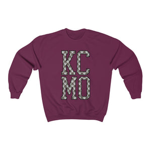 KCMO Plaid- Unisex Heavy Blend™ Crewneck Sweatshirt