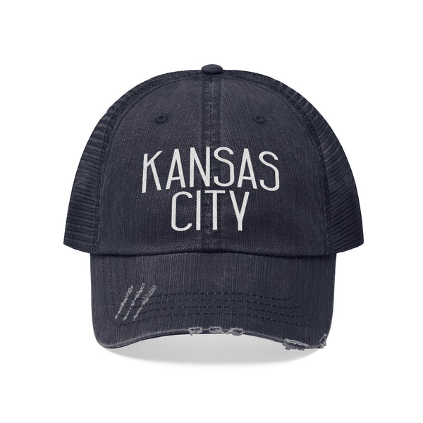 Kansas City - Unisex Trucker Hat True Navy / One Size