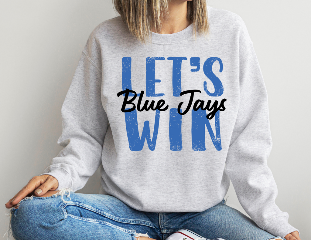 Let’s Win Blue Jays - Unisex Heavy Blend™ Crewneck Sweatshirt