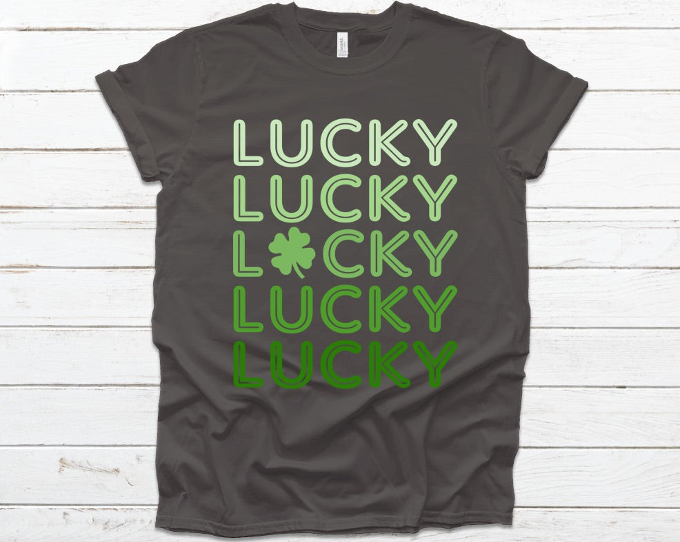 LUCKY - Unisex Jersey Short Sleeve Tee