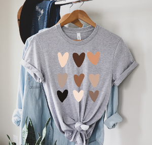 One Heart - Unisex Jersey Short Sleeve Tee