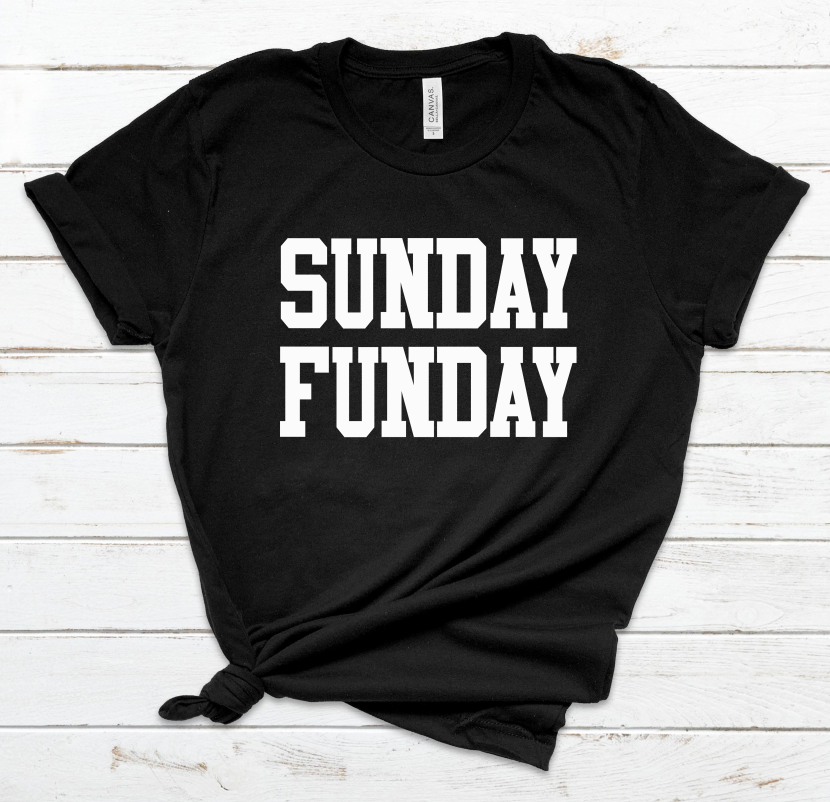 SUNDAY FUNDAY - Unisex Jersey Short Sleeve Tee