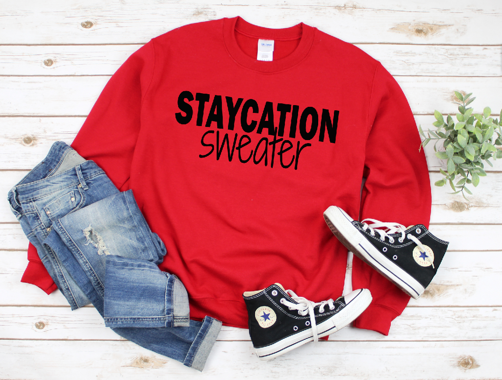 Staycation Sweater - Unisex Heavy Blend™ Crewneck Sweatshirt