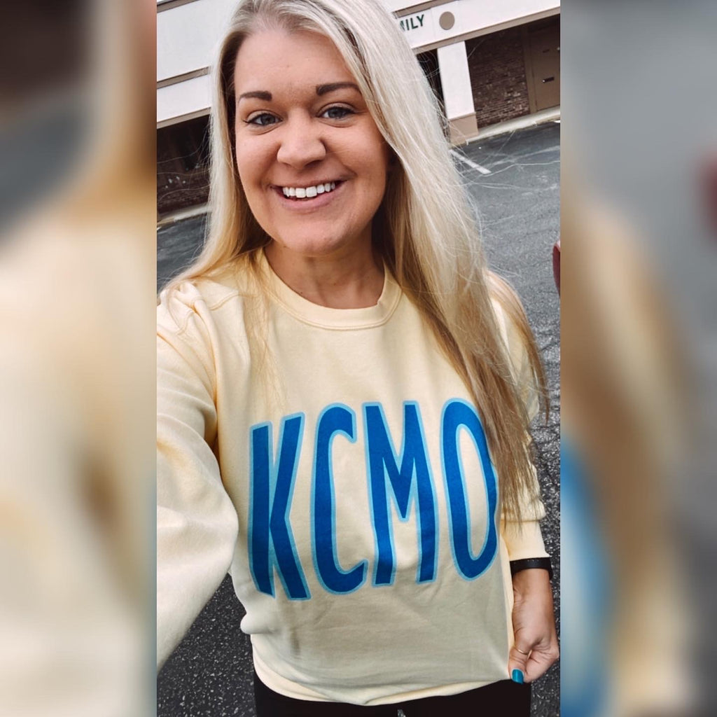 KCMO - Comfort Colors Garment-Dyed Crew