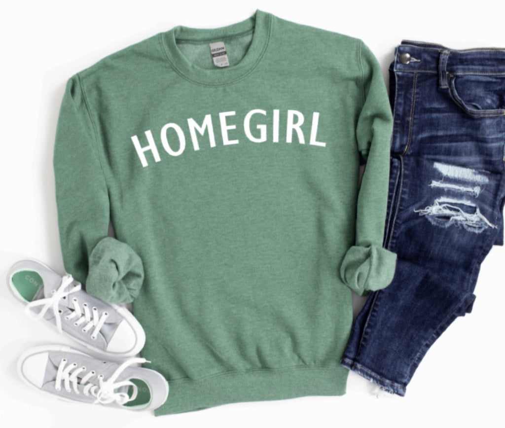 Homegirl - Heavy Blend Crewneck Sweatshirt