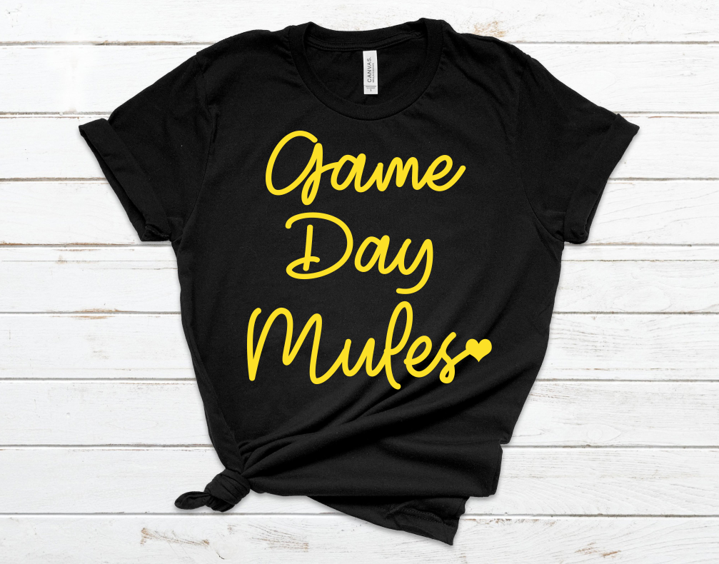 Game Day Mules - Unisex Jersey Short Sleeve Tee