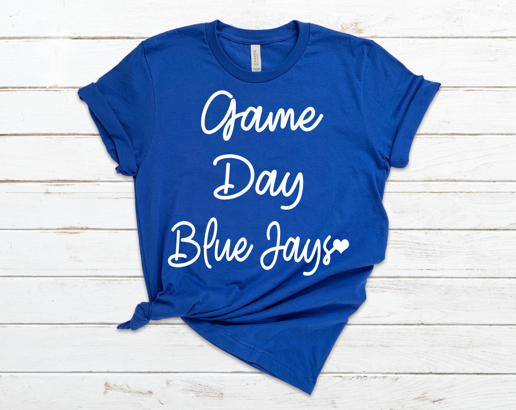 Game Day Blue Jays - Unisex Jersey Short Sleeve Tee