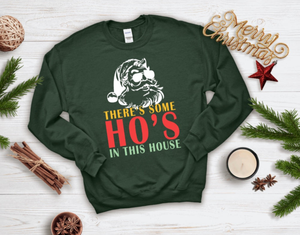 There's Some Ho's In This House - Unisex Heavy Blend™ Crewneck Sweatshirt