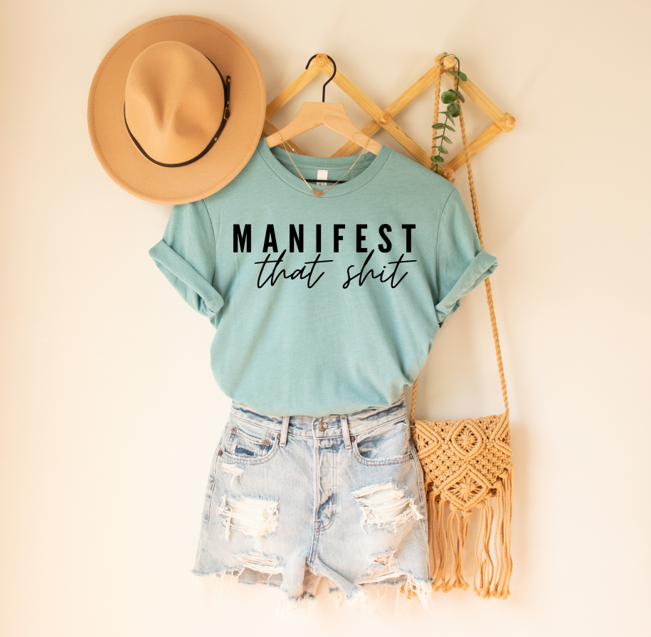 Manifest That Shit - Unisex Jersey Short Sleeve Tee