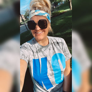 KC Blues - Unisex Color Blast T-Shirt