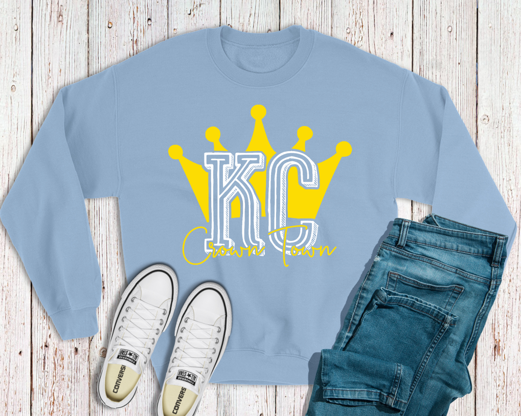 KC Crown Town - Unisex Heavy Blend™ Crewneck Sweatshirt