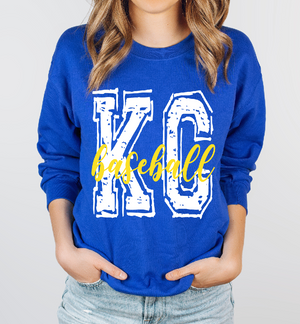 KC Baseball - Unisex Heavy Blend™ Crewneck Sweatshirt