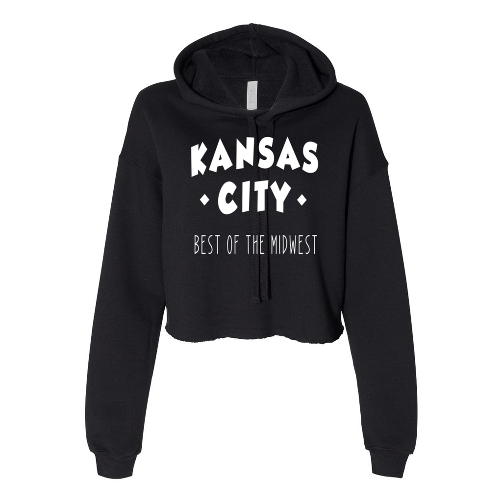 Best of the Midwest - Women's Cropped Hoodie