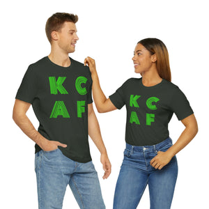 KC AF Green - Unisex Jersey Short Sleeve Tee