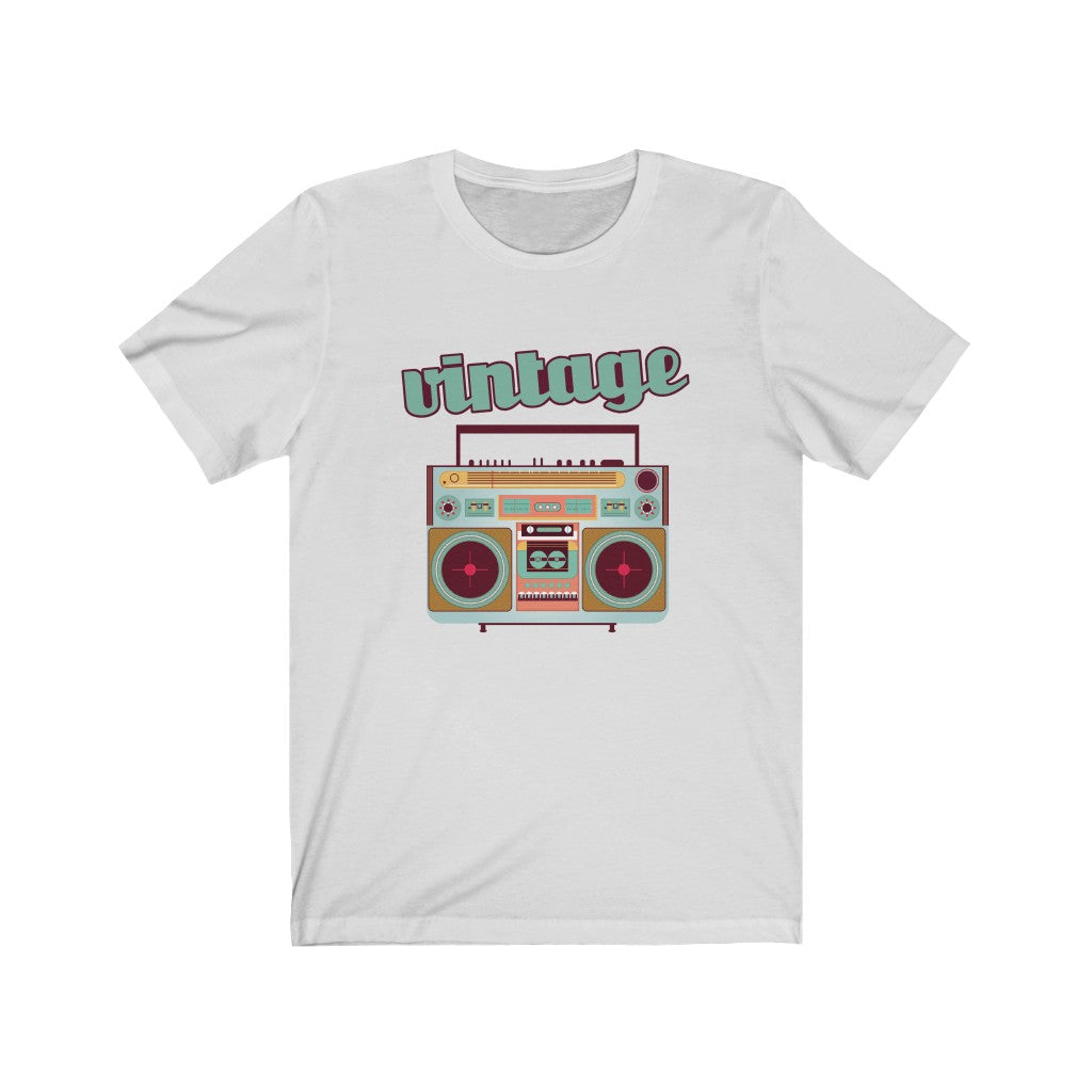 Vintage Radio - Unisex Jersey Short Sleeve Tee