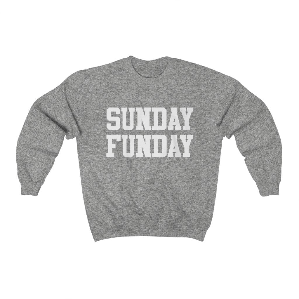 SUNDAY FUNDAY - Unisex Heavy Blend™ Crewneck Sweatshirt