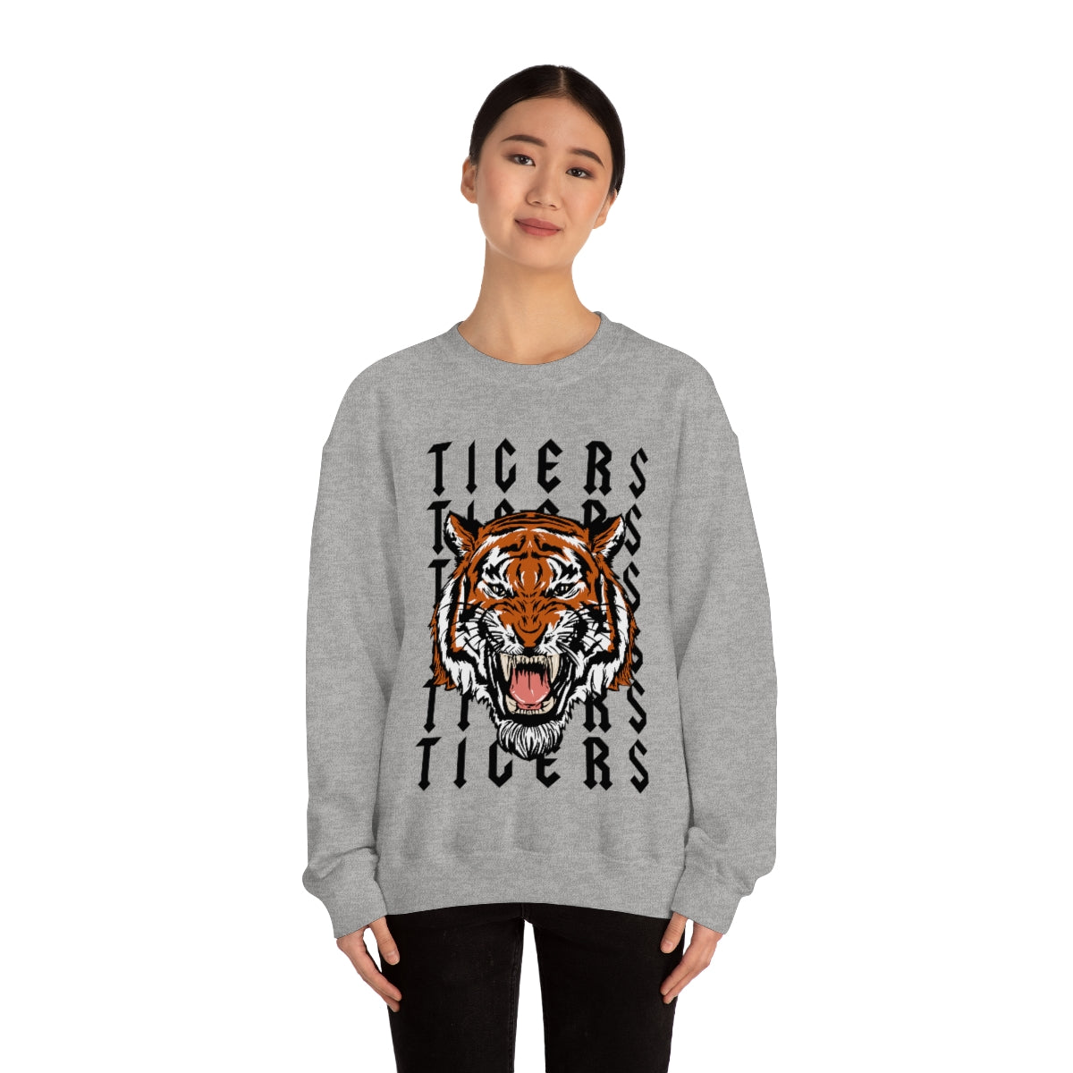 Tigers - Unisex Heavy Blend™ Crewneck Sweatshirt