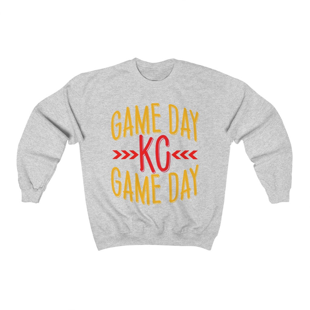 Game Day Crew KC - Unisex Heavy Blend™ Crewneck Sweatshirt