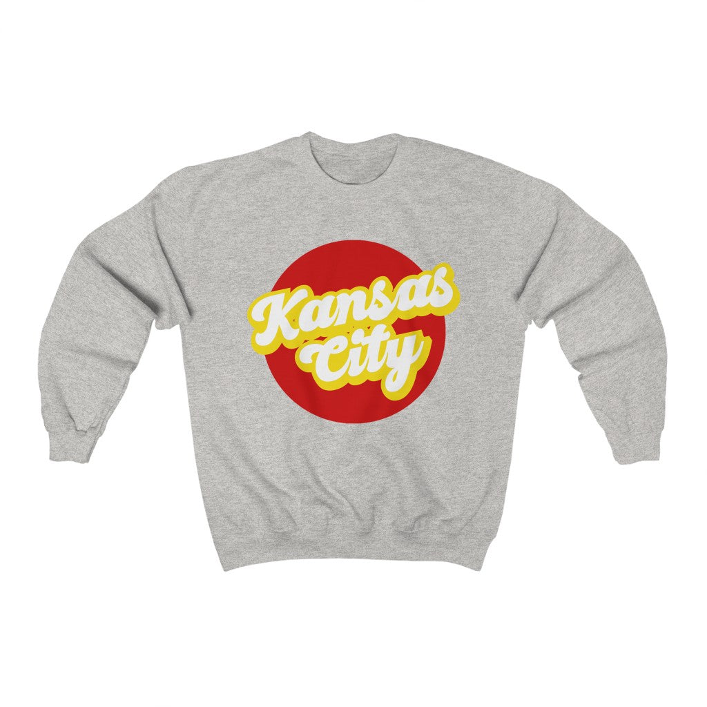 Retro KC - Unisex Heavy Blend™ Crewneck Sweatshirt