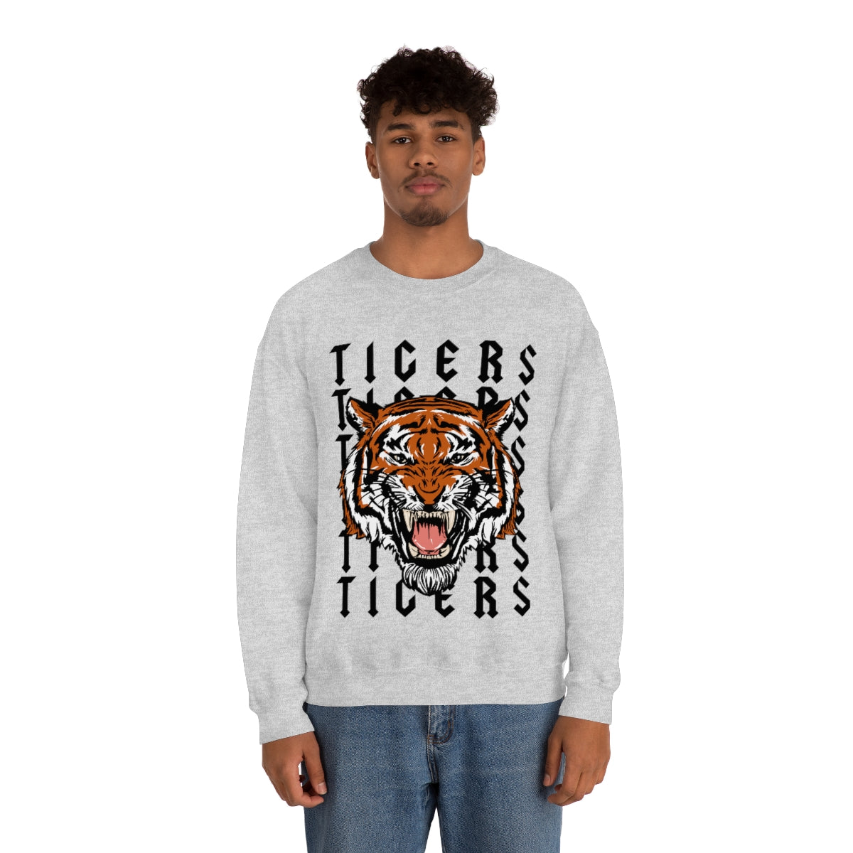 Tigers - Unisex Heavy Blend™ Crewneck Sweatshirt