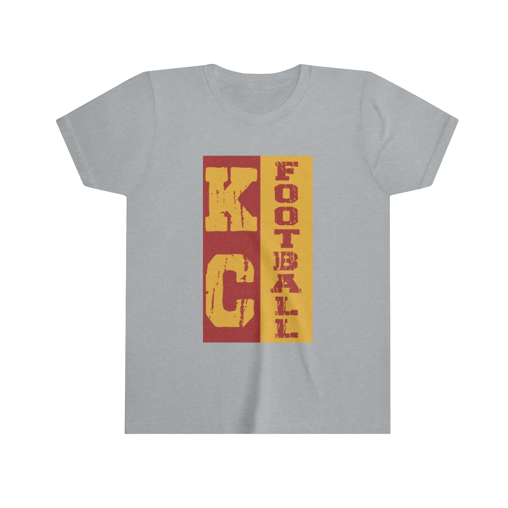 KC FOOTBALL - S-XL - Youth Short Sleeve Tee