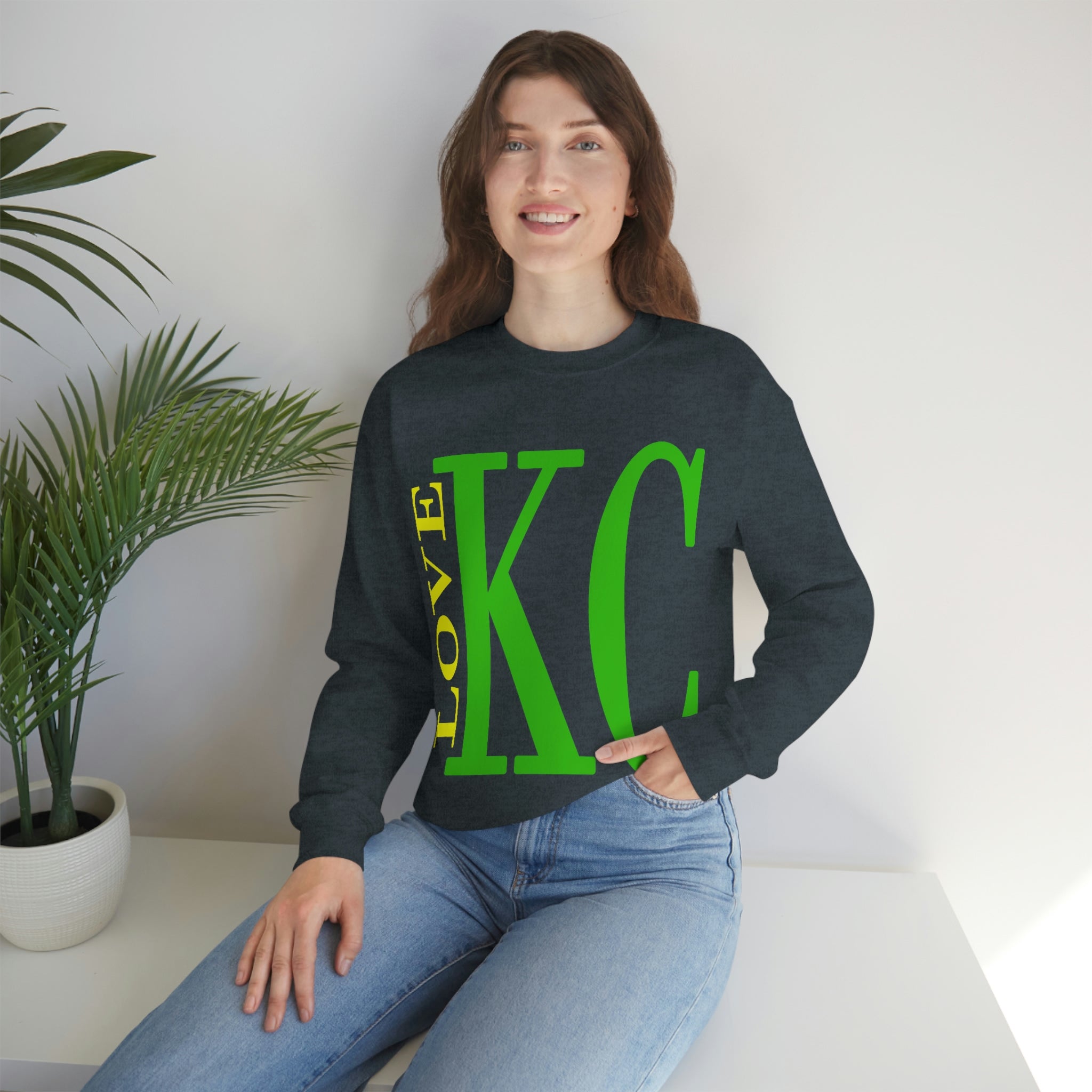 Love KC - Unisex Heavy Blend™ Crewneck Sweatshirt