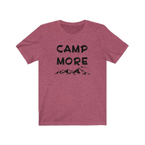 Camp More - Unisex Jersey Short Sleeve Tee