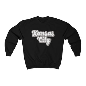 Kansas City Retro - Unisex Heavy Blend™ Crewneck Sweatshirt