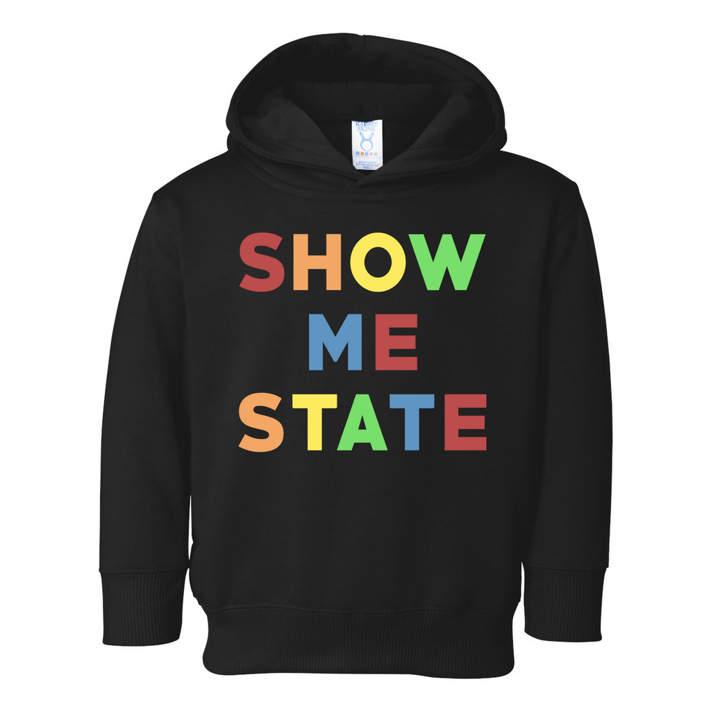 Show Me State -Toddler Pullover Fleece Hoodie
