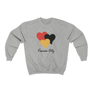 Kansas City Hearts - Unisex Heavy Blend™ Crewneck Sweatshirt