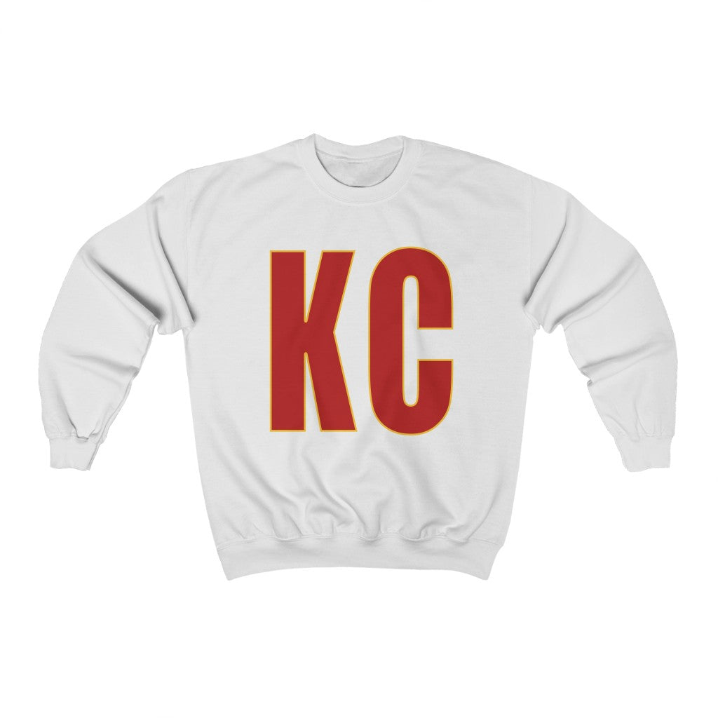 KC Red & Yellow - Unisex Heavy Blend™ Crewneck Sweatshirt