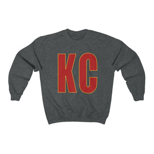 KC Red & Yellow - Unisex Heavy Blend™ Crewneck Sweatshirt