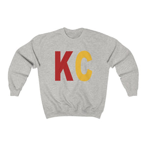 KC Red & Yellow - Unisex Heavy Blend™ Crewneck Sweatshirt