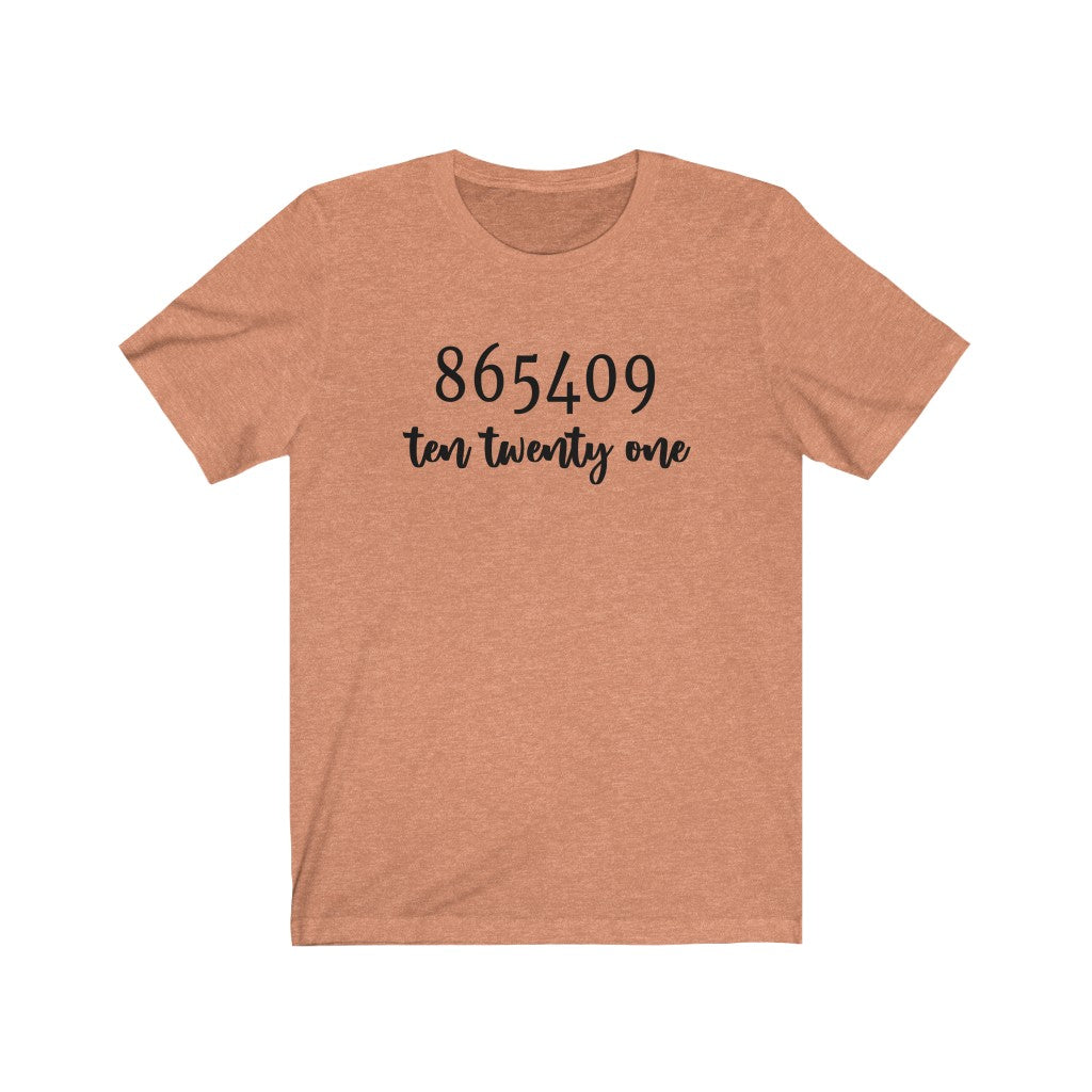 865409 Ten Twenty One - Unisex Jersey Short Sleeve Tee