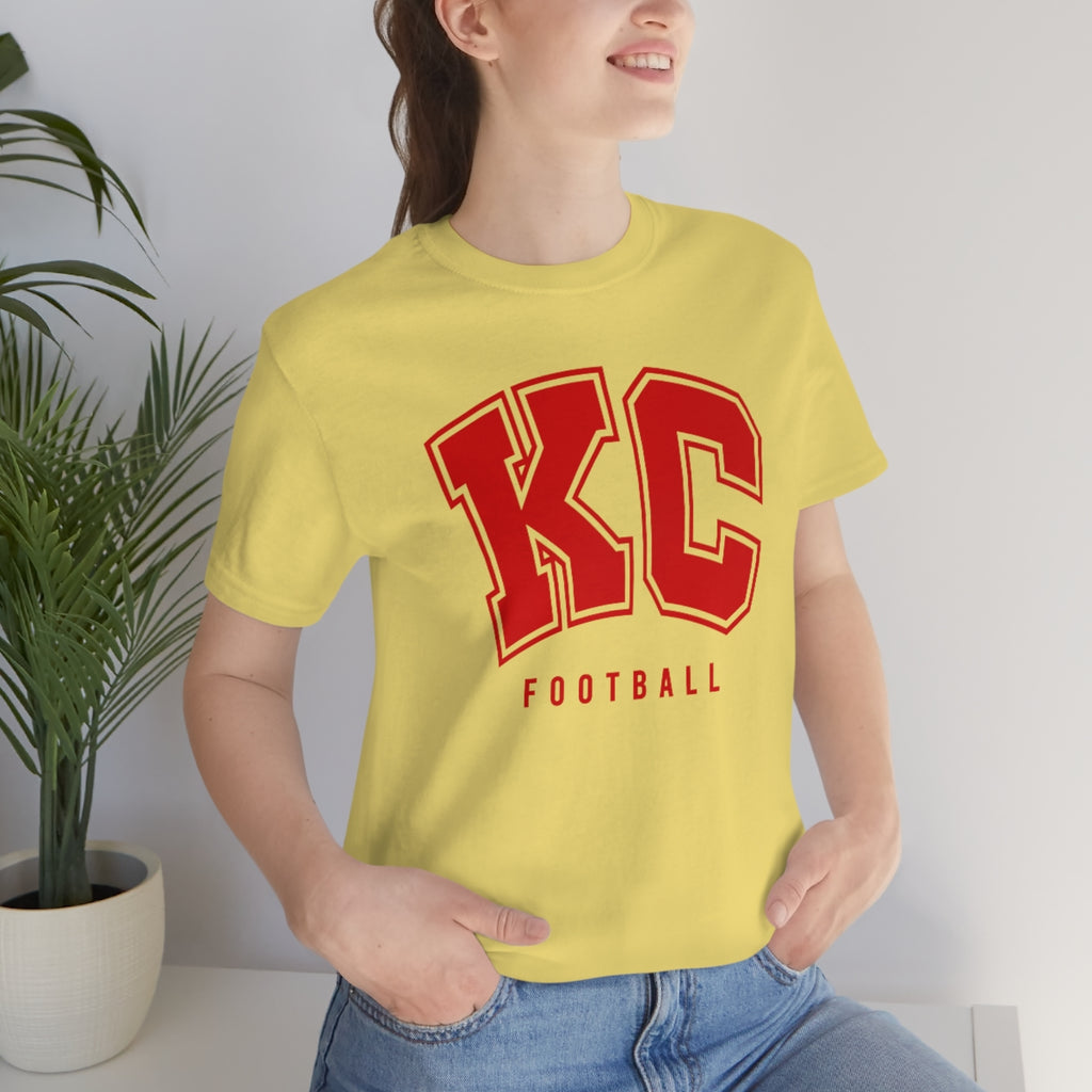 KC Football - Unisex Jersey Short Sleeve Tee