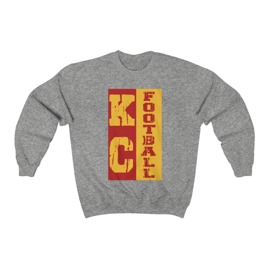 KC FOOTBALL - Unisex Heavy Blend™ Crewneck Sweatshirt