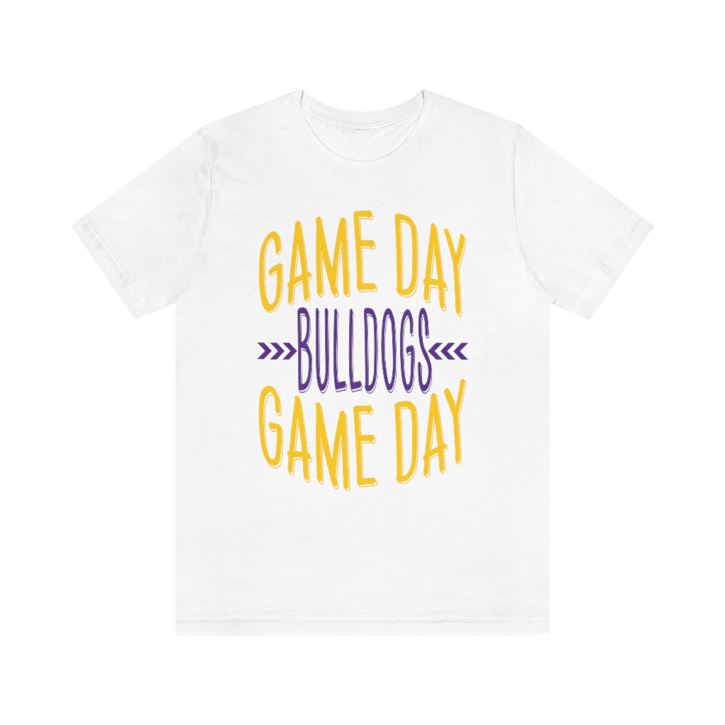 Game Day Tee Bulldogs Unisex Jersey Short Sleeve Tee