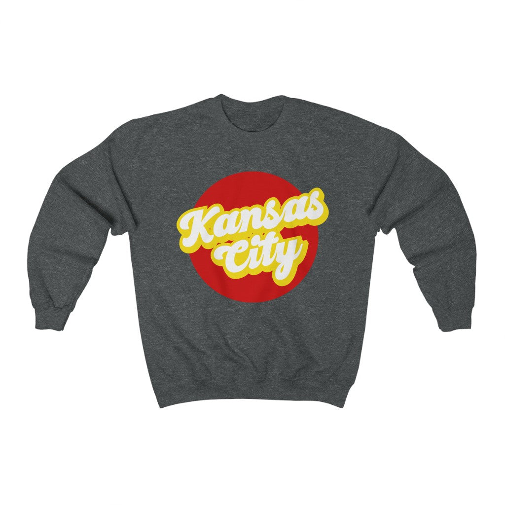 Retro KC - Unisex Heavy Blend™ Crewneck Sweatshirt