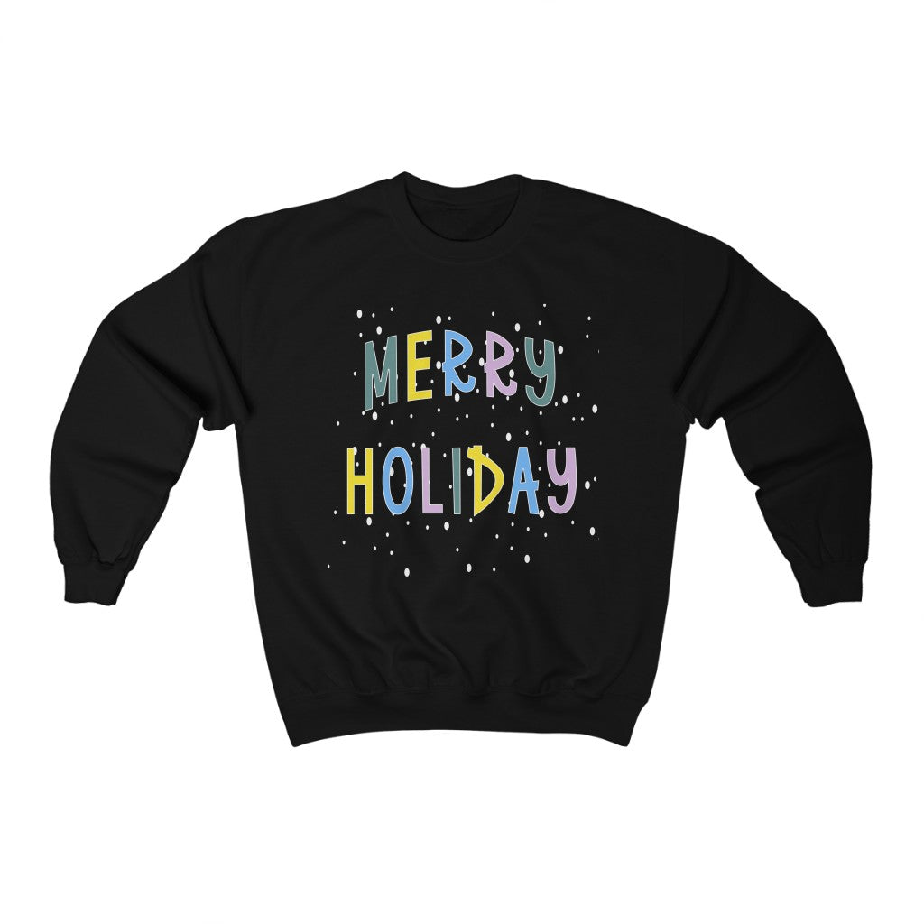 Merry Holiday - Unisex Heavy Blend™ Crewneck Sweatshirt