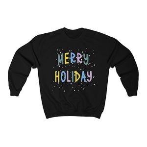 Merry Holiday - Unisex Heavy Blend™ Crewneck Sweatshirt