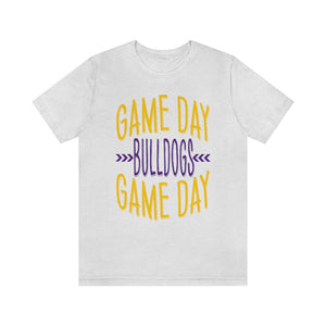 Game Day Tee Bulldogs Unisex Jersey Short Sleeve Tee