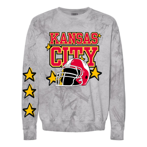 KC Star -Comfort Colors Colorblast Sweatshirt