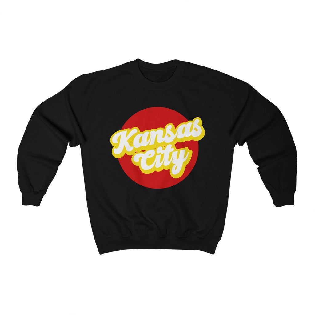 Retro KC - Unisex Heavy Blend™ Crewneck Sweatshirt