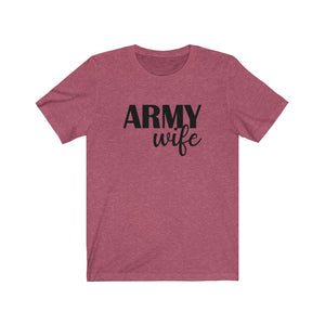 ARMY wife - Unisex Jersey Short Sleeve Tee